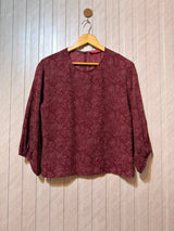 Chest 19  Length 21  Fabric Rayon Women's Classic Full Sleeve Top