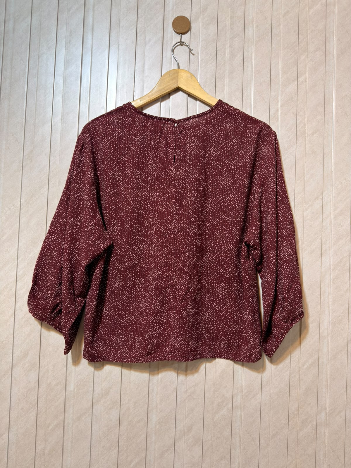 Chest 19  Length 21  Fabric Rayon Women's Classic Full Sleeve Top