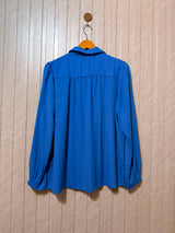 Chest 21  Length 27  Fabric Silk  Women's Everyday Full Sleeve Top