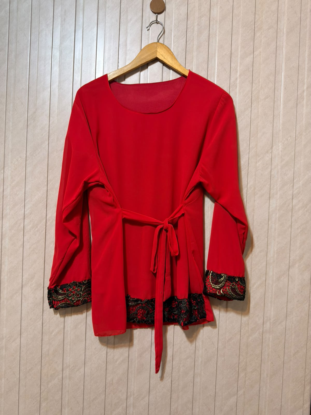 Chest 20  Length 27  Fabric Chiffon Women's Smart Full Sleeve Top