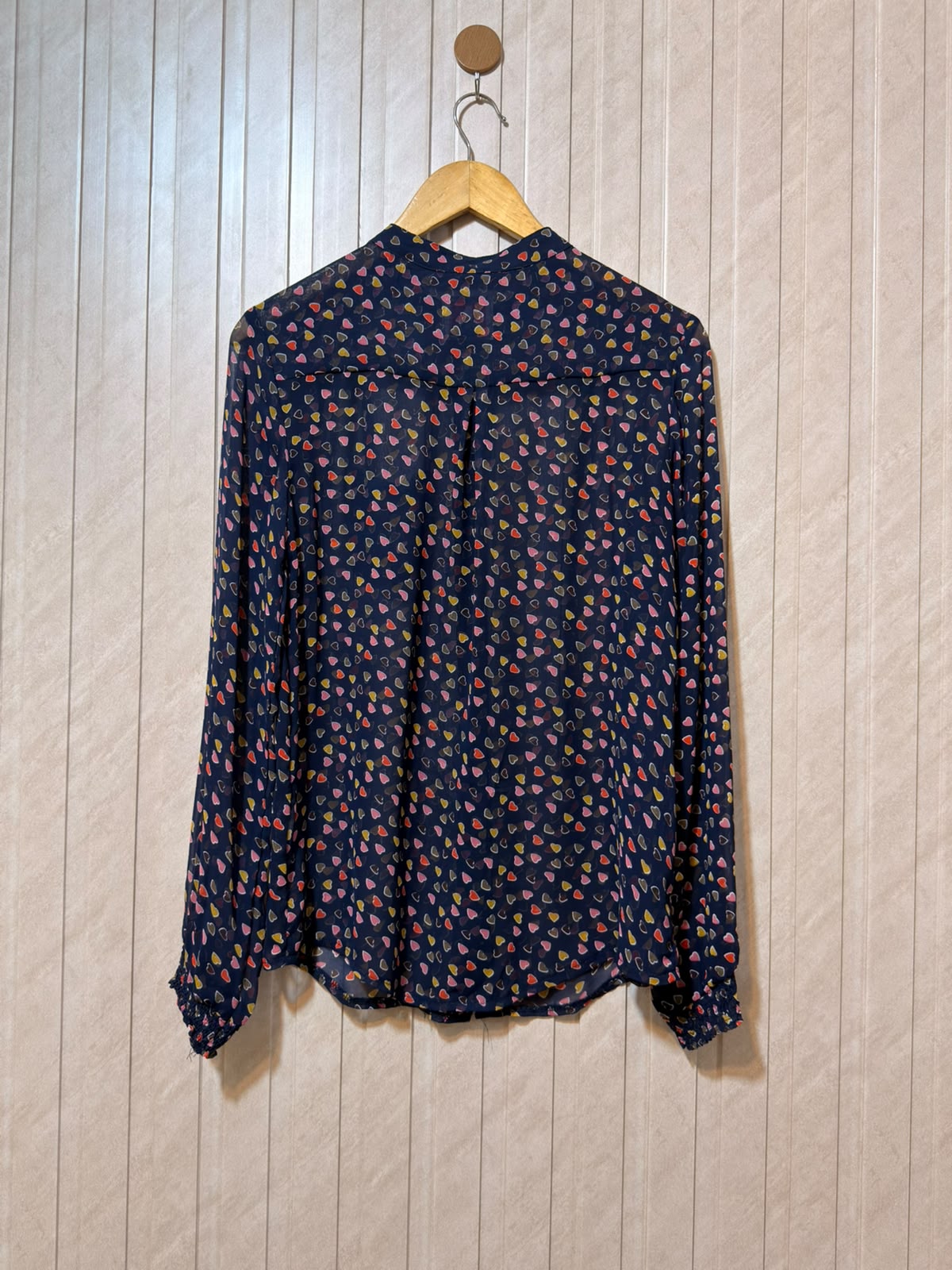 Chest 18  Length 25  Fabric Chiffon Women's Smart Full Sleeve Top