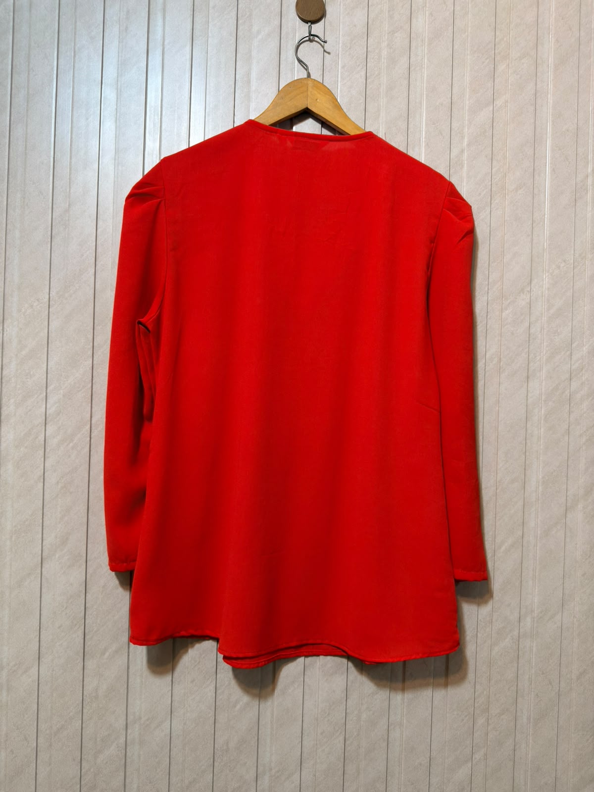 Chest 20  Length 27  Fabric Chiffon Women's Smart Full Sleeve Top