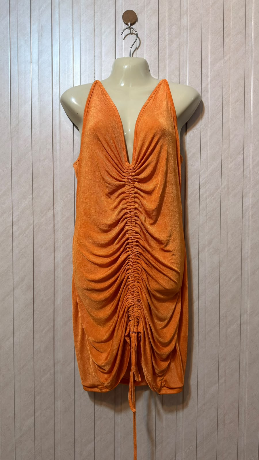 Chest 20  Length 34  Fabric Silk Jersey Premium Mini Dress