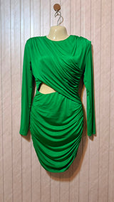 Chest 19  Length 32  Fabric Silk Jersey Stylish Fancy Mini Dress
