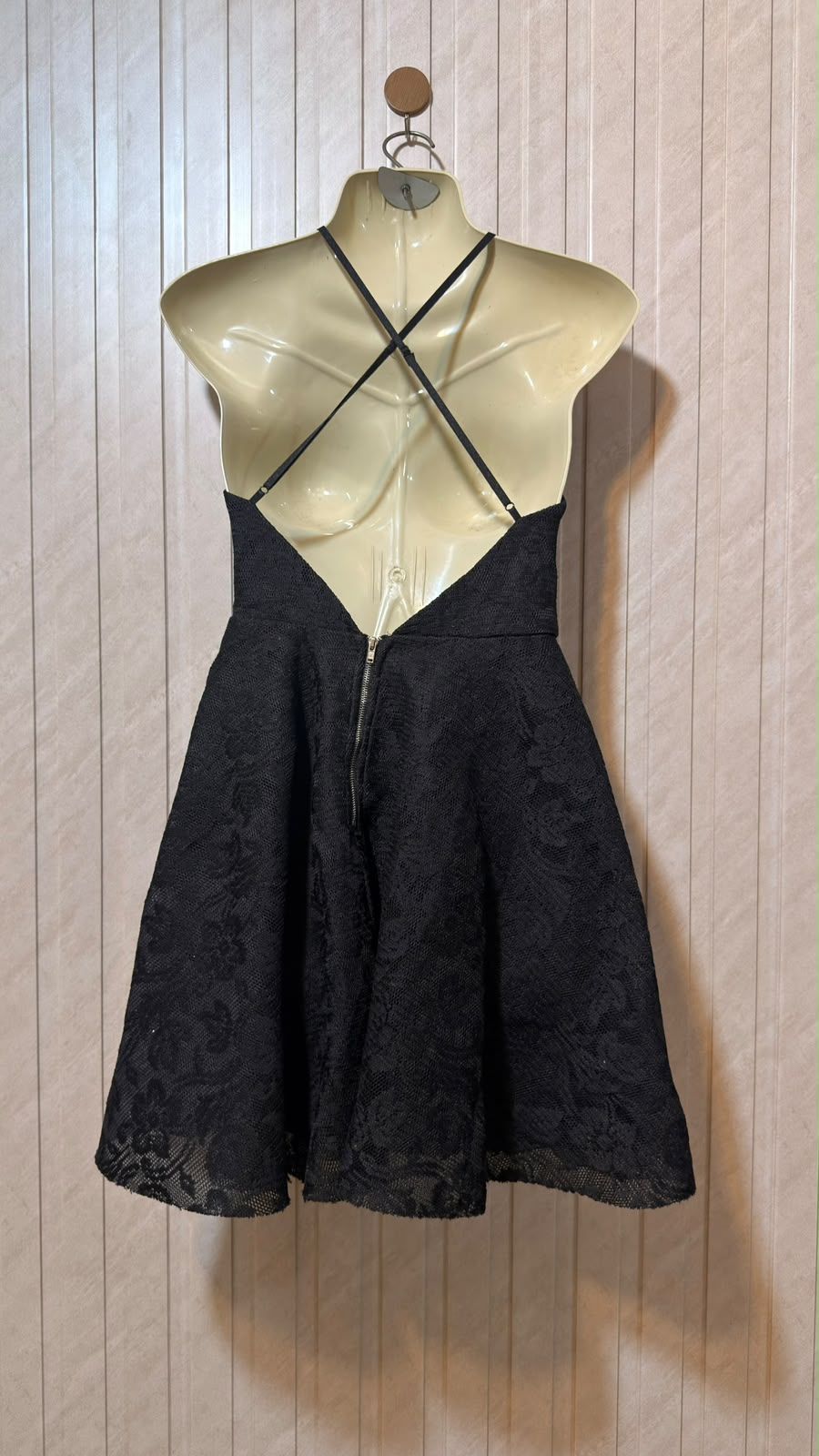 Chest 17  Length 31  Fabric Net Beautiful Designer Mini Dress