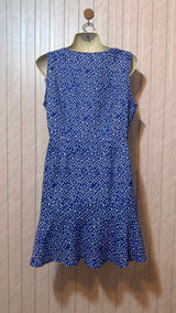 Chest 19  Length 33  Fabric Silk Royal Mini Dress