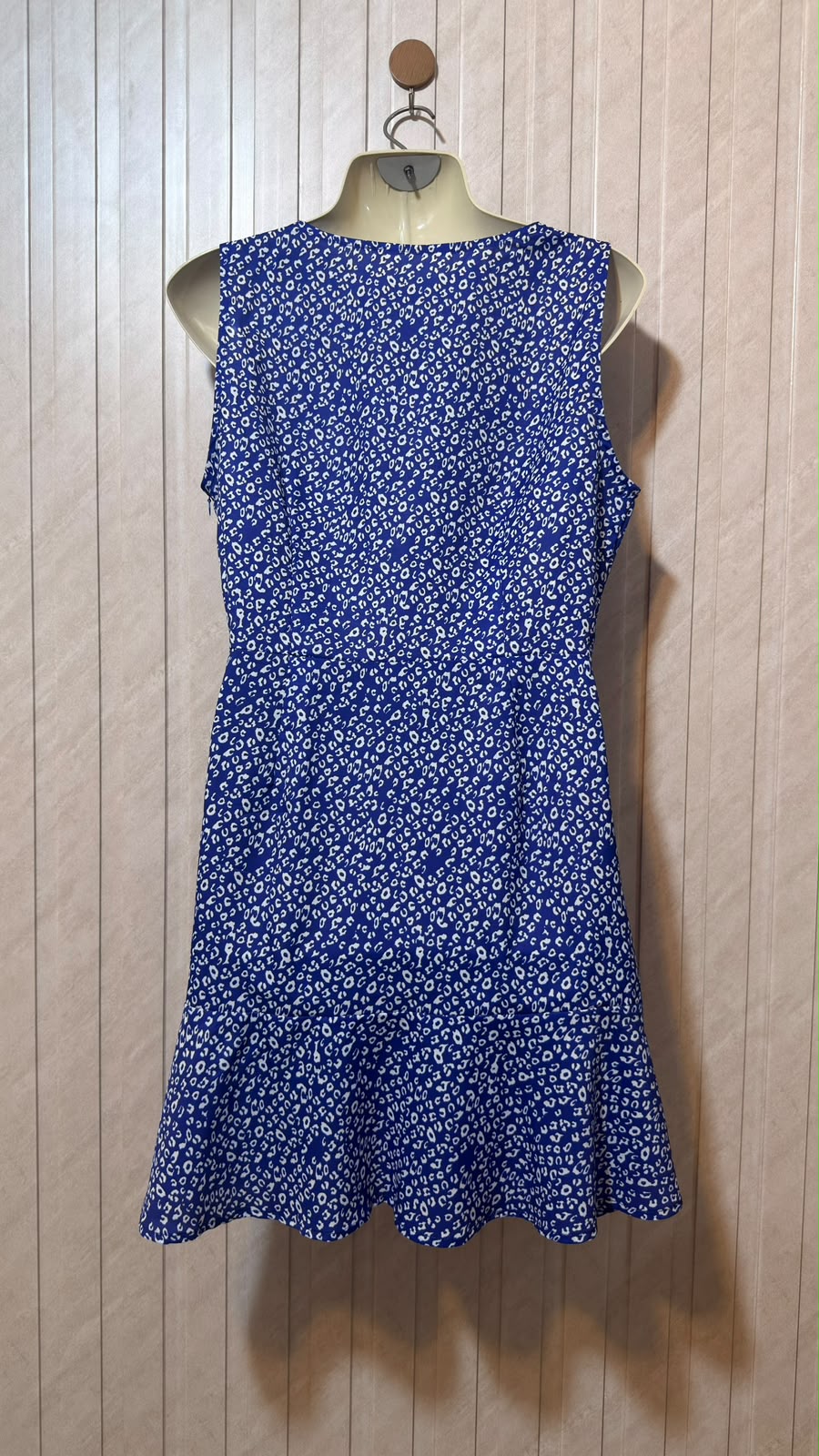 Chest 19  Length 33  Fabric Silk Royal Mini Dress