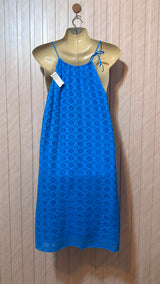 Chest 17  Length 35  Fabric Net Royal Designer Party Dress