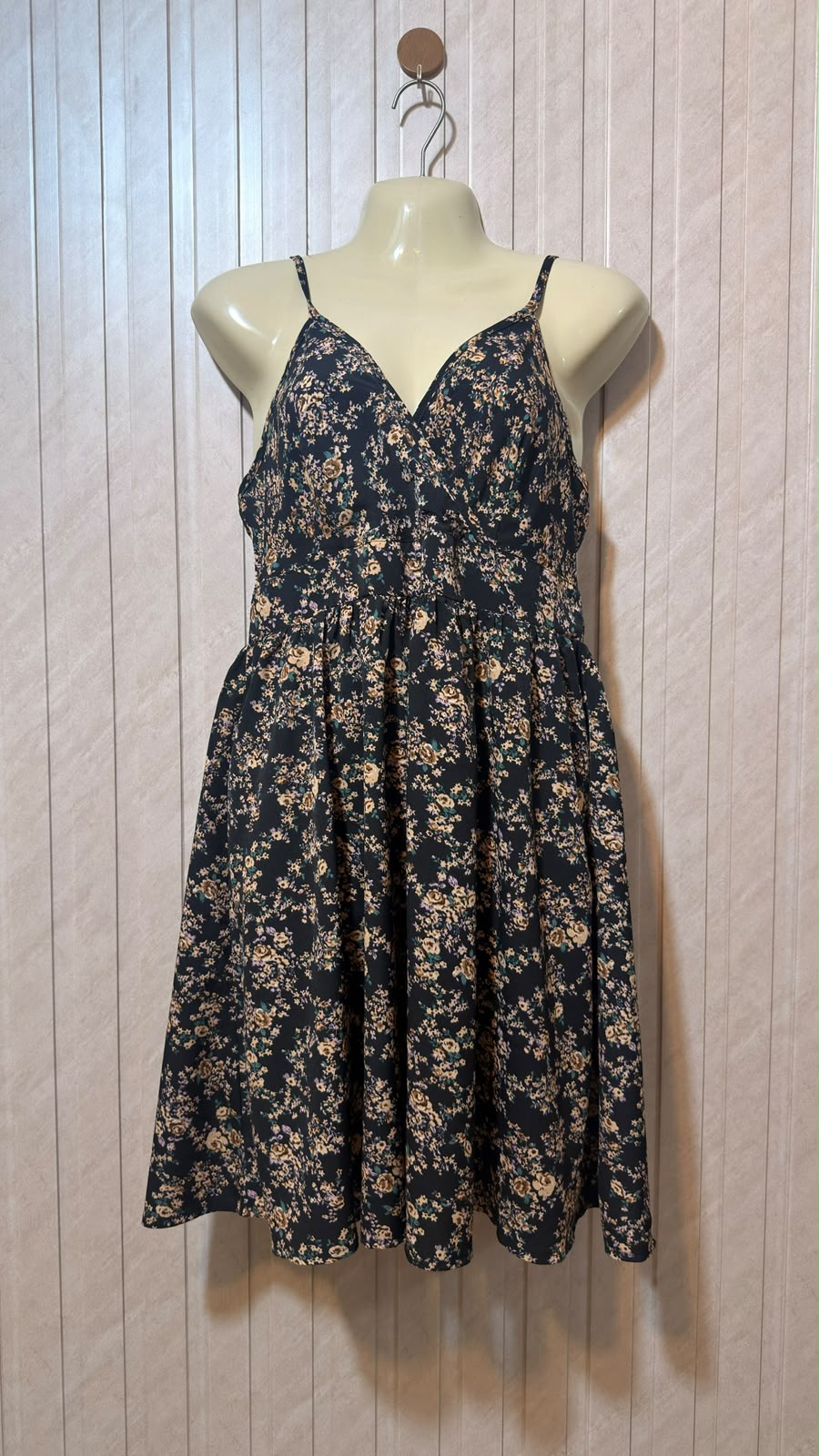 Chest 18  Length 32  Fabric Silk Glamorous Mini Dress
