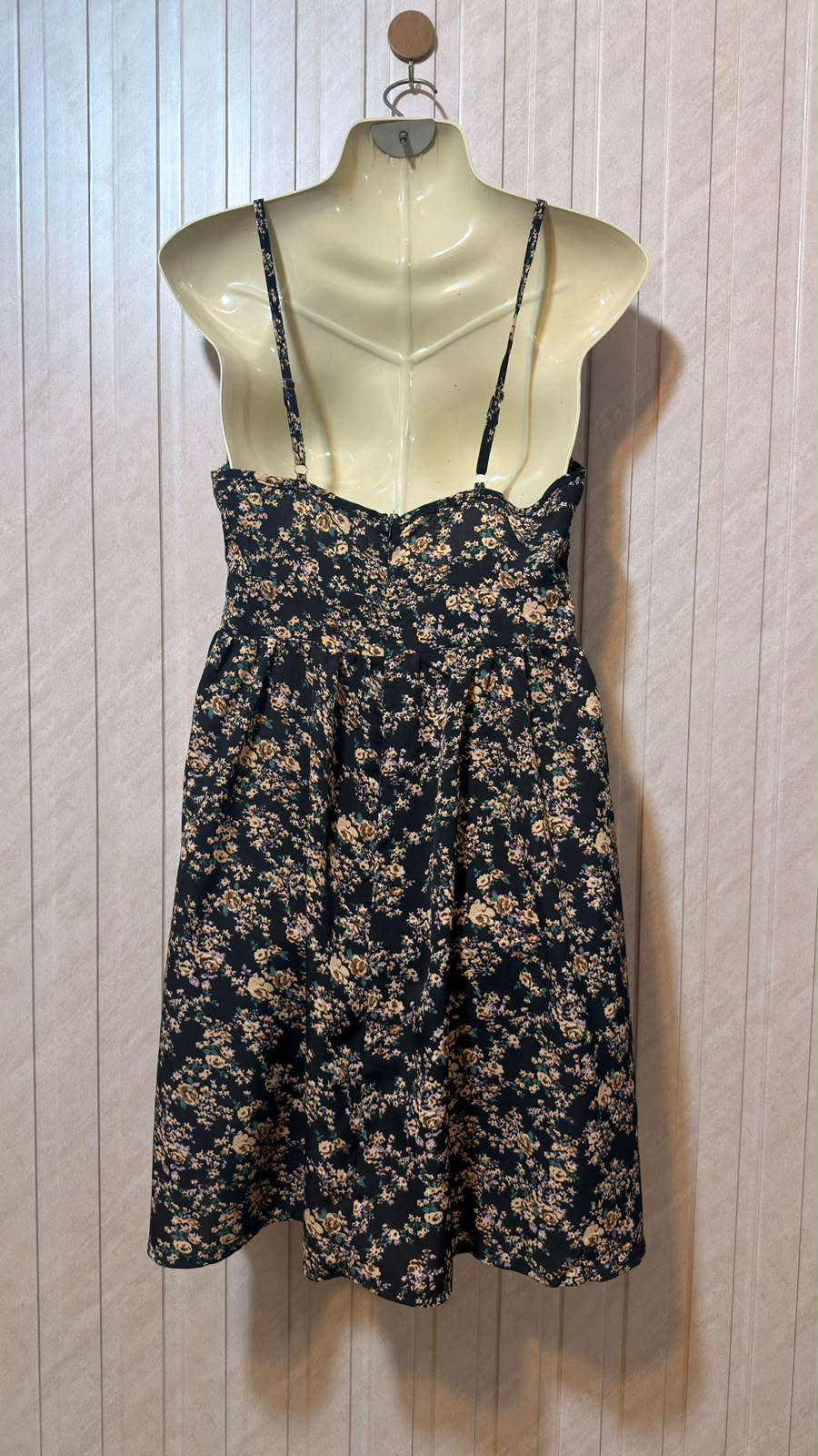 Chest 18  Length 32  Fabric Silk Glamorous Mini Dress