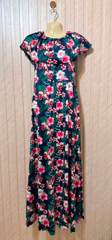 Chest 20  Length 54  Fabric Silk Jersey Women's Classic Maxi