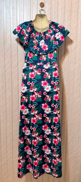 Chest 20  Length 54  Fabric Silk Jersey Women's Classic Maxi