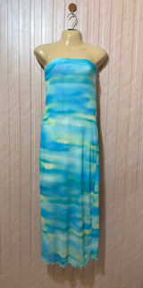 Chest Small  Length 42  Fabric Net Women's Long Maxi