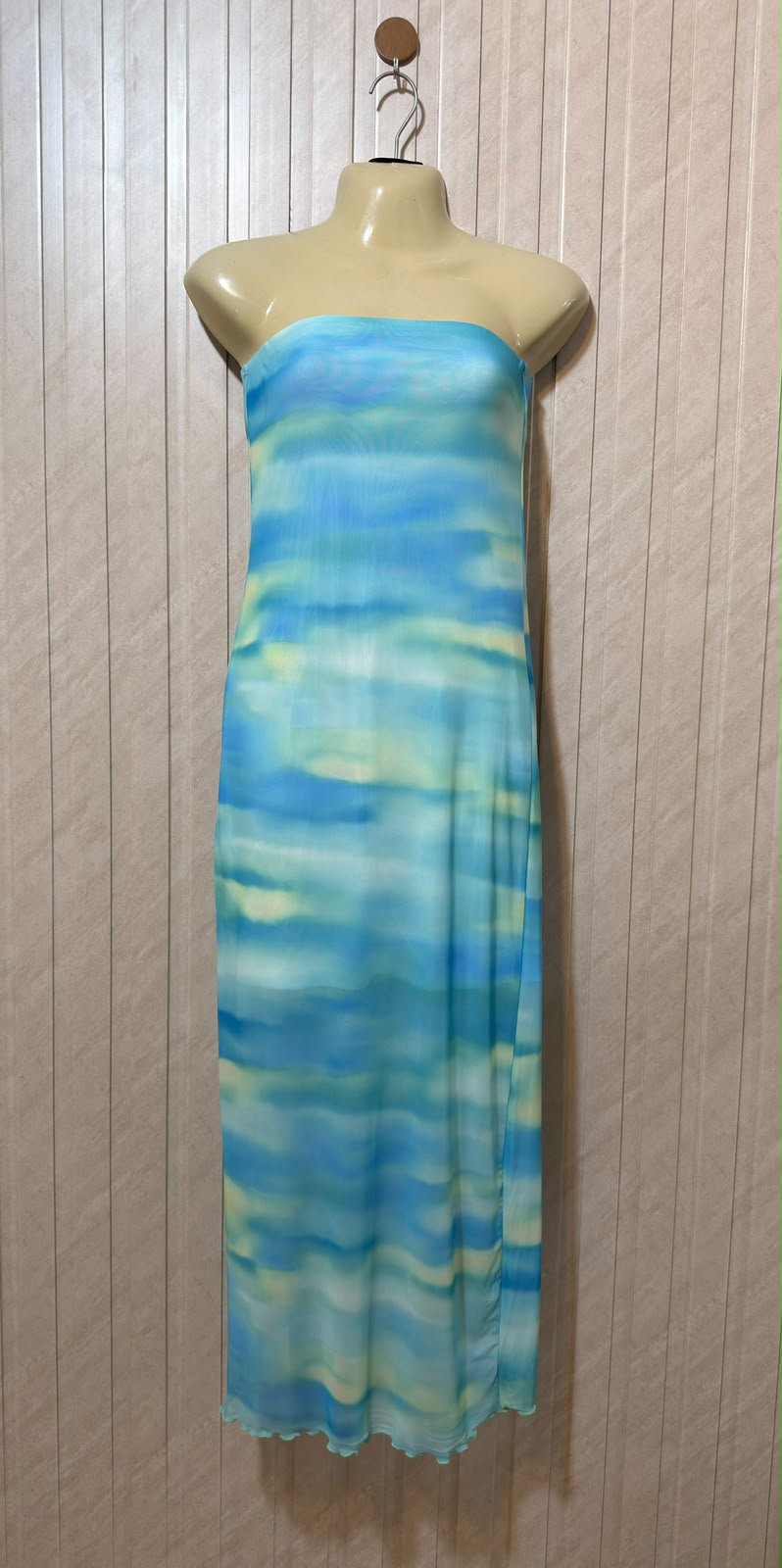 Chest Small  Length 42  Fabric Net Women's Long Maxi