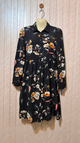 Chest 18  Length 33  Fabric Cotton Women's Chic Long Dress