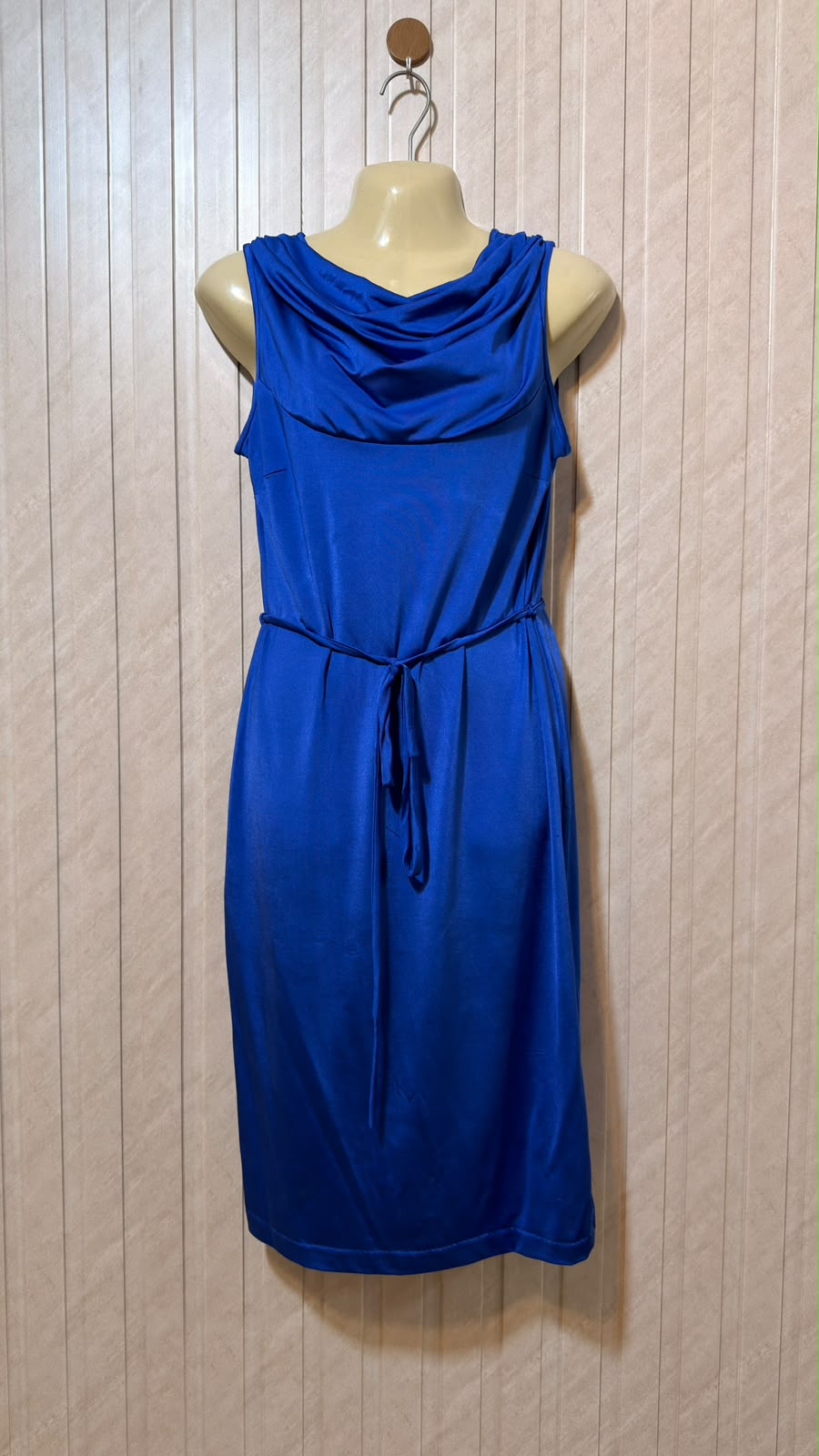Chest 20  Length 37  Fabric Silk JerseyWomen's Sophisticated Long Dress