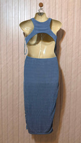 Chest 18  Length 42  fabric Silk jersey Women's Classic Long Maxi