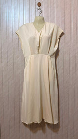 Chest 19  Length 42  Fabric Silk Women's Modern Maxi Dress