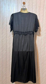 Chest 19  Length 43  Fabric silk Women's Luxury Long Maxi
