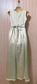 Chest 16  Length 51  Fabric Silk Women's Refined Long Dress