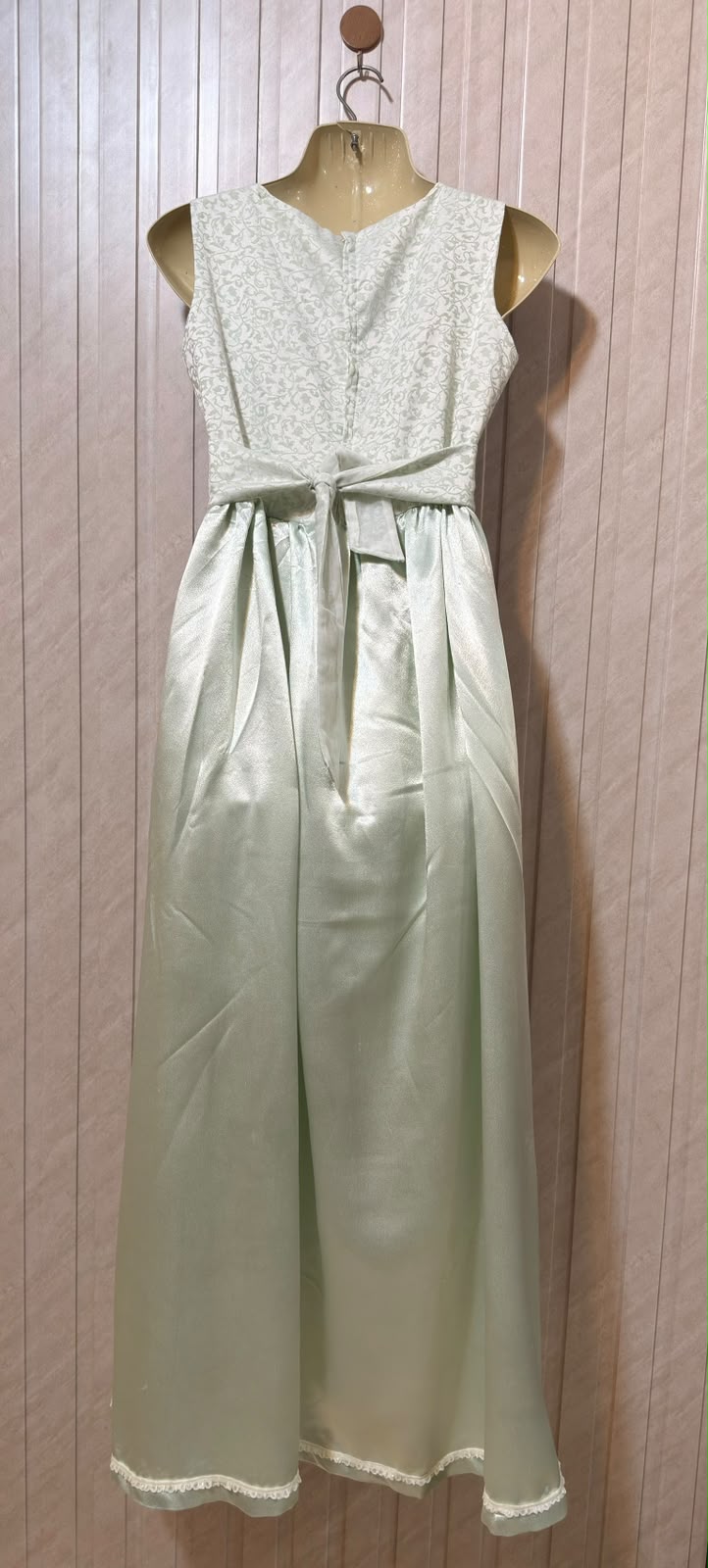 Chest 16  Length 51  Fabric Silk Women's Refined Long Dress