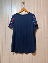 Chest 24  Length 29 Women’s Elegant Everyday T-Shirt