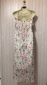 Chest 19  Length 50  Fabric Silk Women’s Luxury Long Maxi Dress