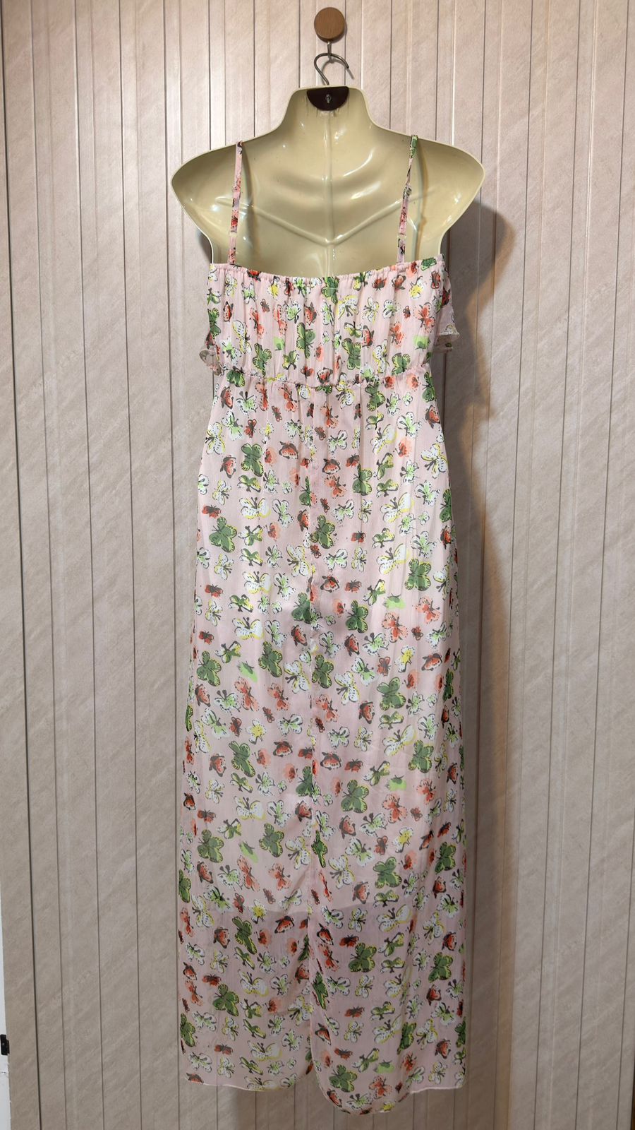 Chest 19  Length 50  Fabric Silk Women’s Luxury Long Maxi Dress