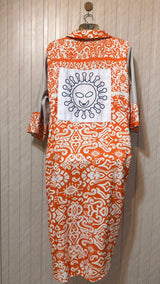 Chest 23  Length 38  Fabric Cotton Premium Western Evening Maxi Dress