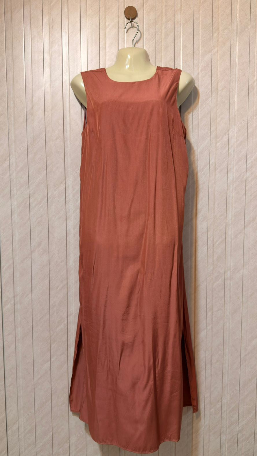 Chest 19  Length 47  Fabric Silk Elegant Western Long Maxi Dress for Women