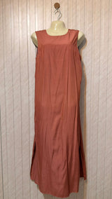 Chest 19  Length 47  Fabric Silk Elegant Western Long Maxi Dress for Women