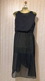 Chest 17  Length 43  Fabric Chiffon Women’s Elegant Party Maxi Dress