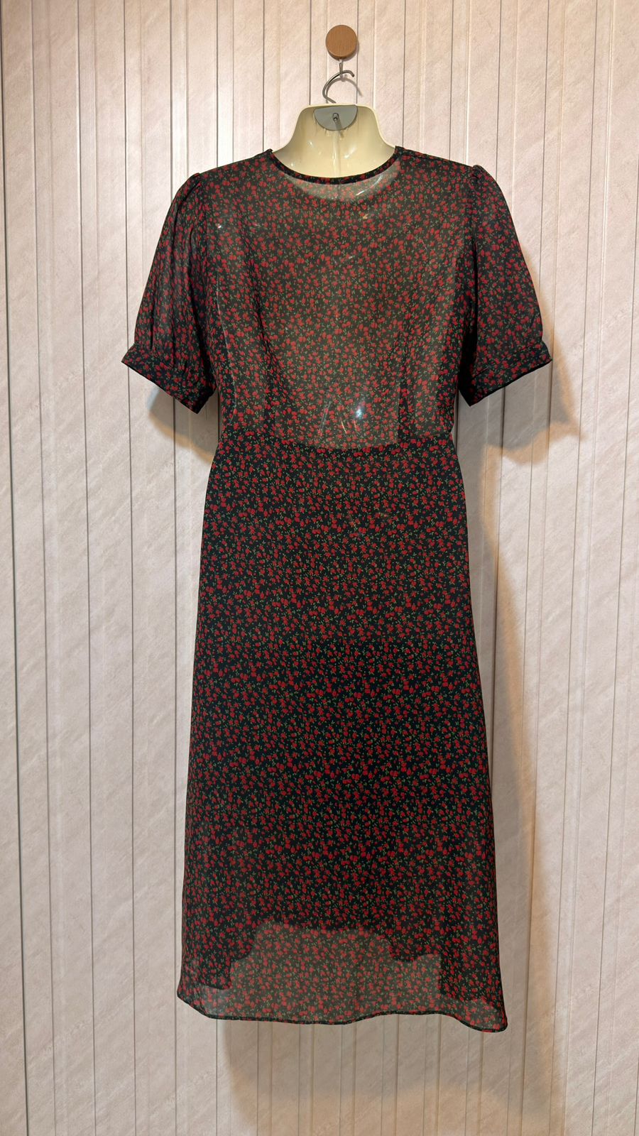 Chest 18  Length 42  Fabric Chiffon Classic Women’s Full-Length Maxi Dress