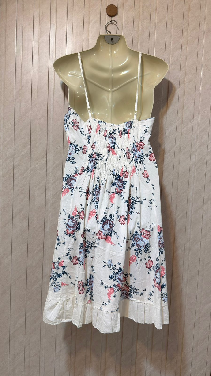 Chest 19  Length 34  Fabric Cotton Women’s Elegant Evening Mini Dress