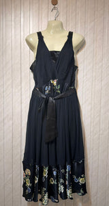 Chest 20  Length 44  Fabric Chiffon Luxury Western Mini Dress for Women