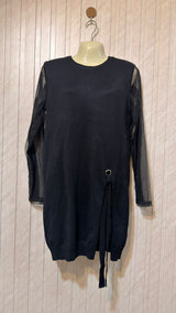 Chest 19  Length 32  Fabric sleeves net Fabric Silk warm Trendy Western Mini Dress