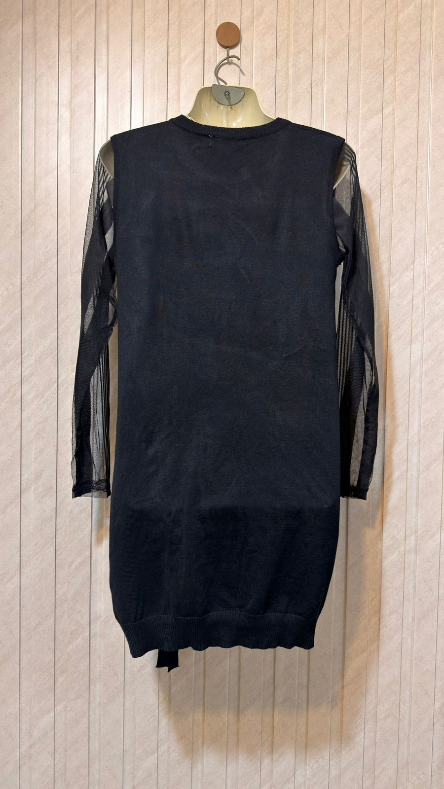 Chest 19  Length 32  Fabric sleeves net Fabric Silk warm Trendy Western Mini Dress