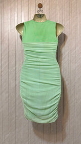 Chest 17  Length 30  Fabric Net Elegant Western Mini Dress for Women