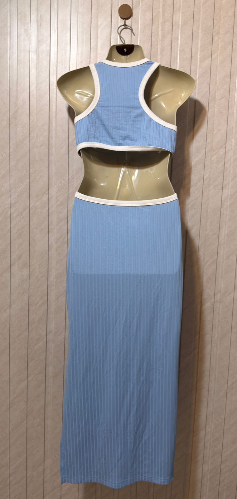 Chest 20  Length 51  Fabric silk jersey Stylish Western Women’s Long Maxi