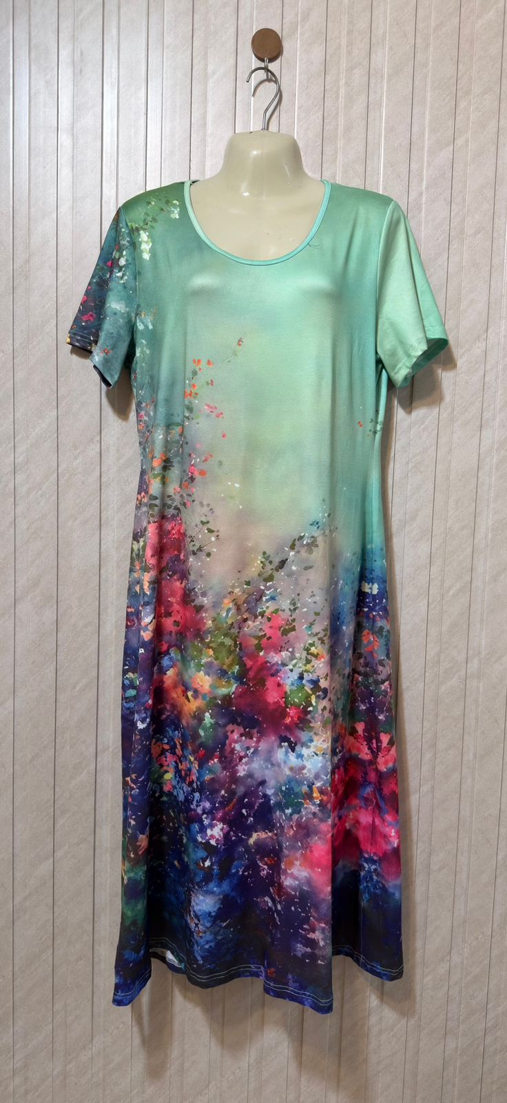 Chest 23  Length 46  Fabric Silk Jersey Western Branded Women’s Long Maxi