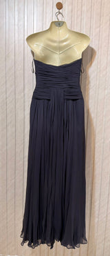 Chest 16  Length 49  Fabric Chiffon Women’s Classy Western Long Maxi Dress