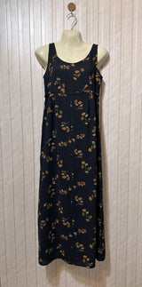 Chest 17  Length 48  Fabric chiffon Fashionable Western Women’s Long Maxi