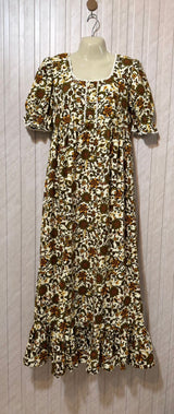 Chest 18  Length 53  Fabric rayon Elegant Women’s Western Long Maxi