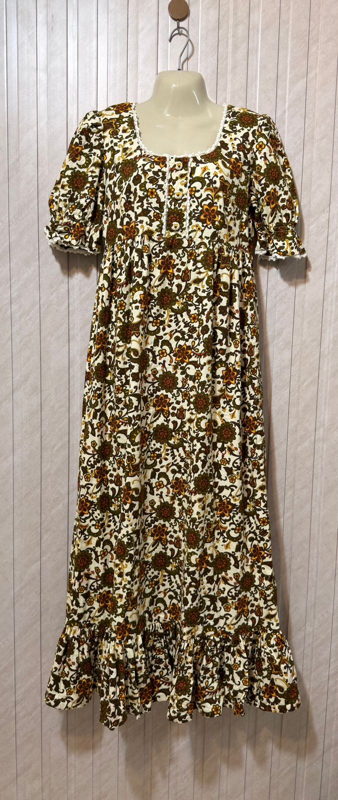Chest 18  Length 53  Fabric rayon Elegant Women’s Western Long Maxi