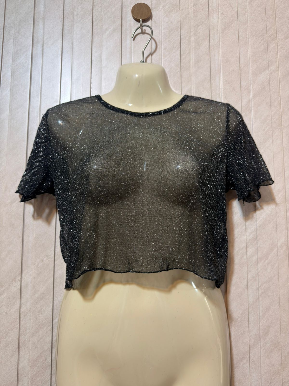 Chest 20  Lenght 15  Fabric net Premium Collection Women’s Crop Top