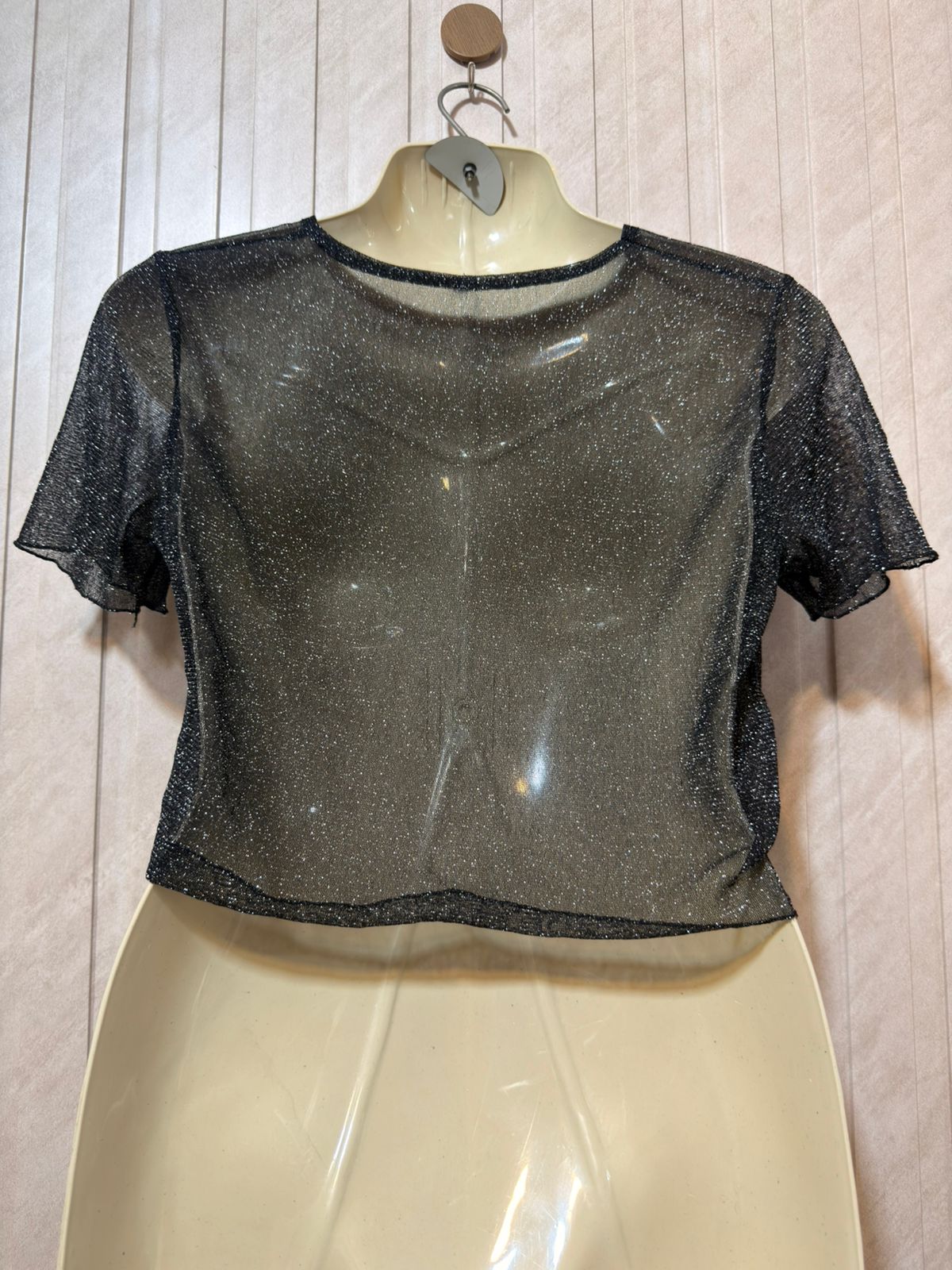 Chest 20  Lenght 15  Fabric net Premium Collection Women’s Crop Top