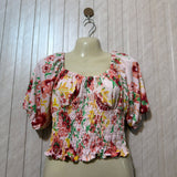 Chest 20  Lenght 15  Fabric Silk Jersey Premium Crop Top for Women