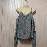 Chest 22  Lenght 24  Fabric Rayon Cut Sleeve Western Top