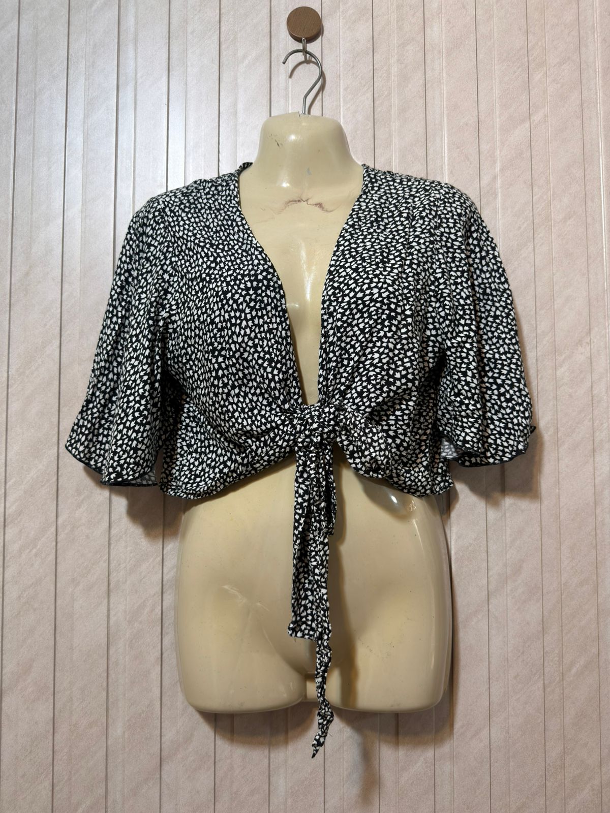 Chest small  Lenght 14  Fabric linen Women’s Must-Have Western Crop Top