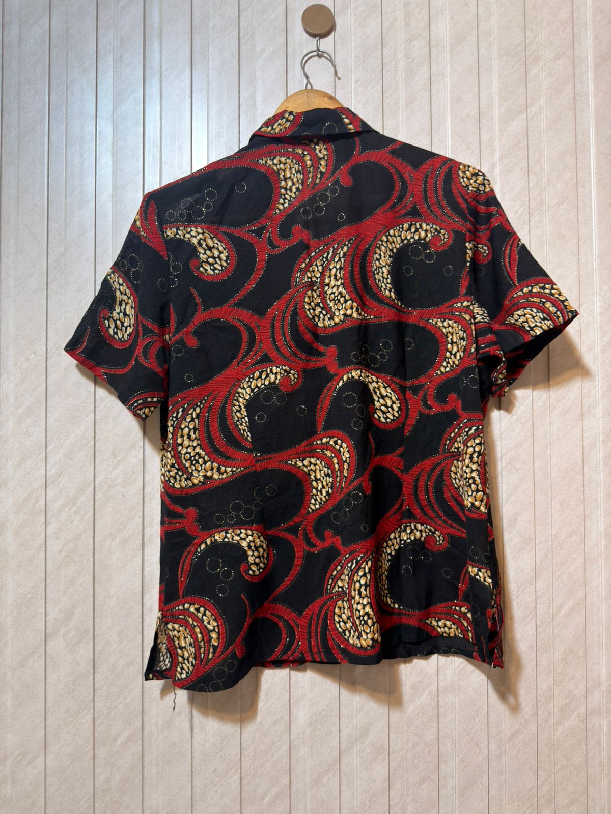 Chest 21  Length 26  Fabric Georgette Women’s Designer Western Half Sleeve Top